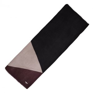 Cacharel Beaubourg Burgundy & Grey Scarves