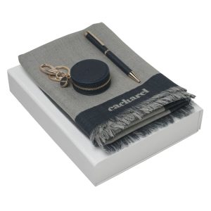 Cacharel Pen, Keyring & Scarf Sets