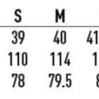 Mens mid-tailored fit size chart with collar, chest, and body length measurements for XS-5XL.