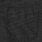 Dark denim fabric with a visible stitched pocket on the front.