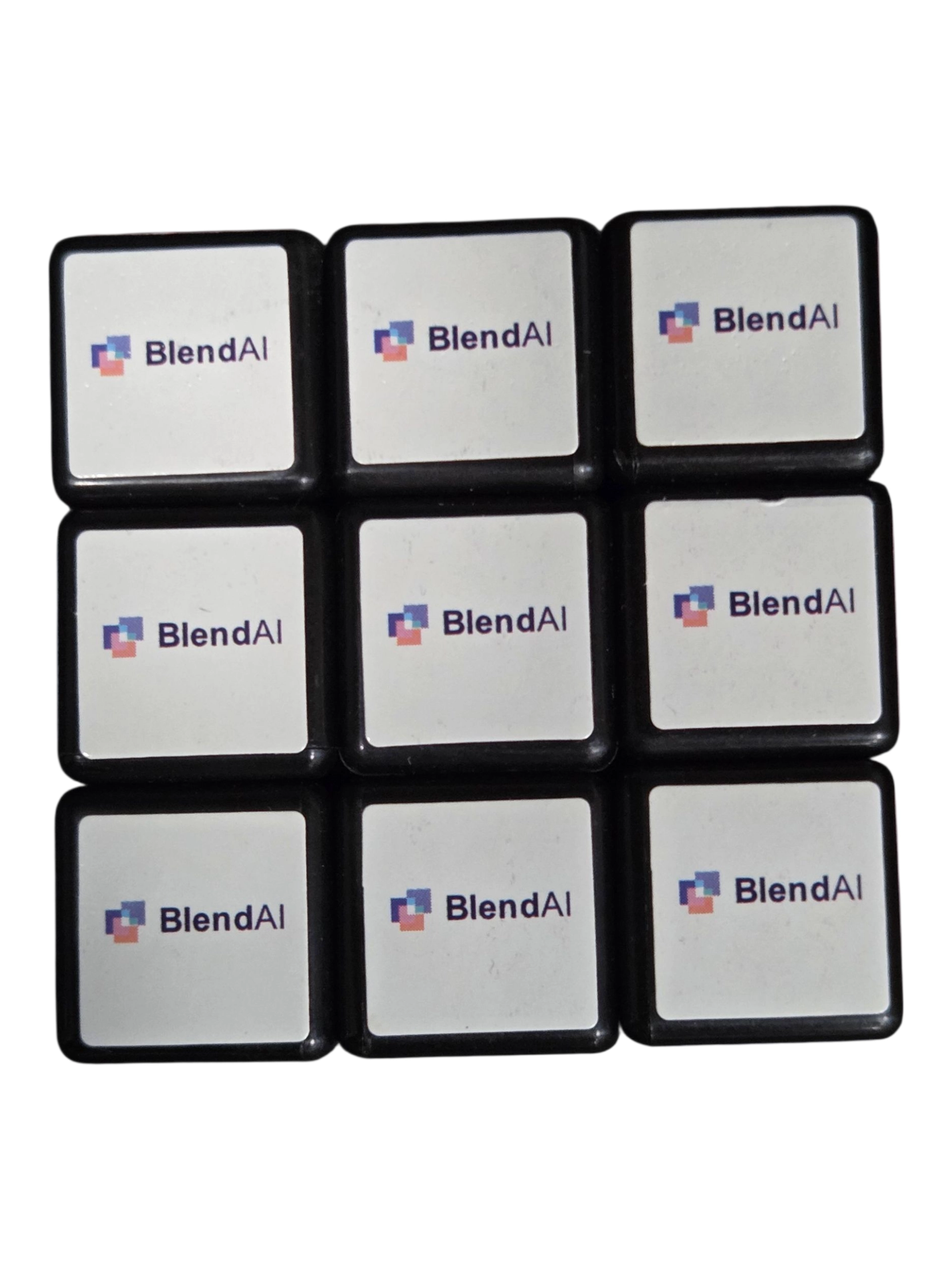Nine square buttons with the BlendAI logo for the 2025 Online Retailer Conference Sydney.