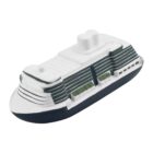 Custom Stress Cruise Ship in white, green, and black colors.