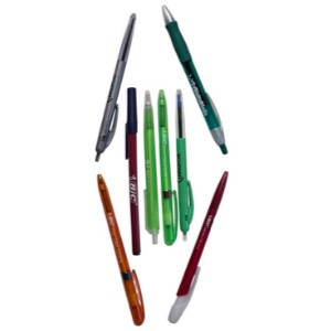 branded BIC pens—Best Pens for Branding 2025 on a white background.