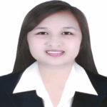 Woman in formal attire, smiling, with custom bags and straight long hair, white background.