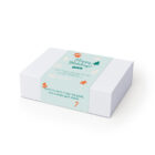 Gift box with festive label—ideal for The First Impressions Hampers gift sets.