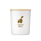 White candle with wooden lid, perfect for The First Impressions Hampers luxury gifts.