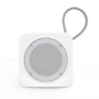 The Corporate Setup Hampers: White portable speaker with circular grill, great for gifting.