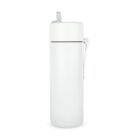 The Corporate Setup Hampers: white insulated water bottle with lid, straw & strap—ideal for gifts.