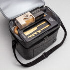 The Chandon Milestone Hampers: insulated hamper with cheese knife set, crackers & wooden board.