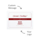 The Partnership Graze Packs feature a custom message card with room for your partnership logo.