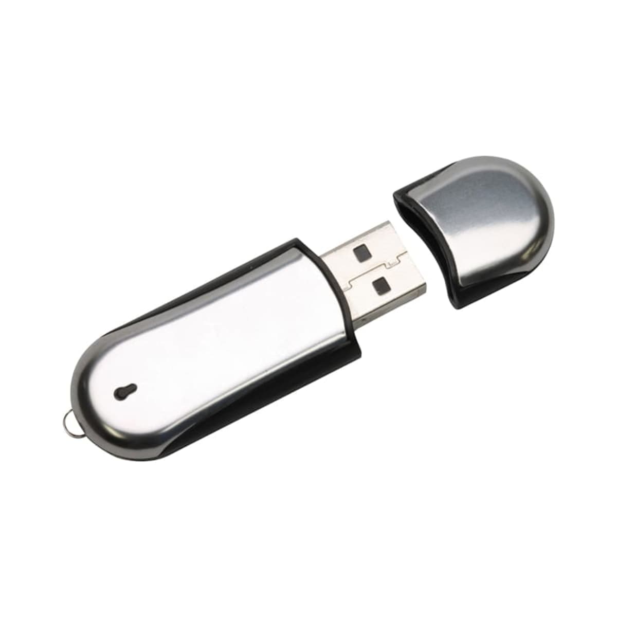 A Lexitone Promotional USB Drive without its cap on a white background.