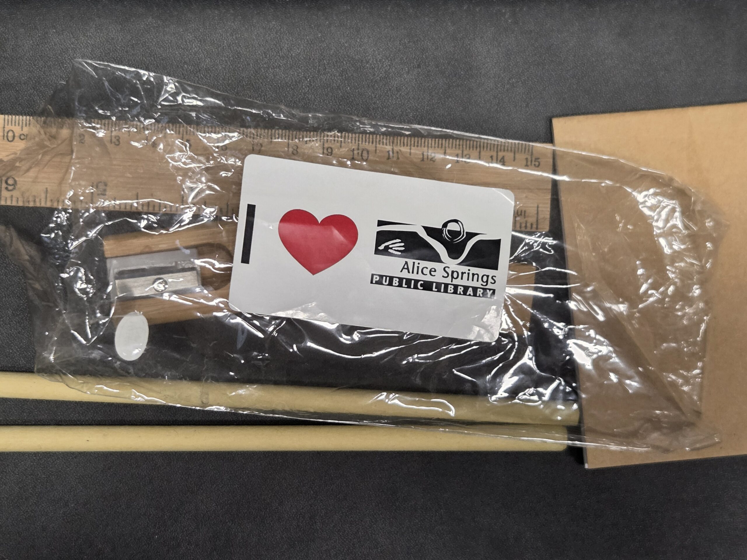 plastic wrapper with the eco products