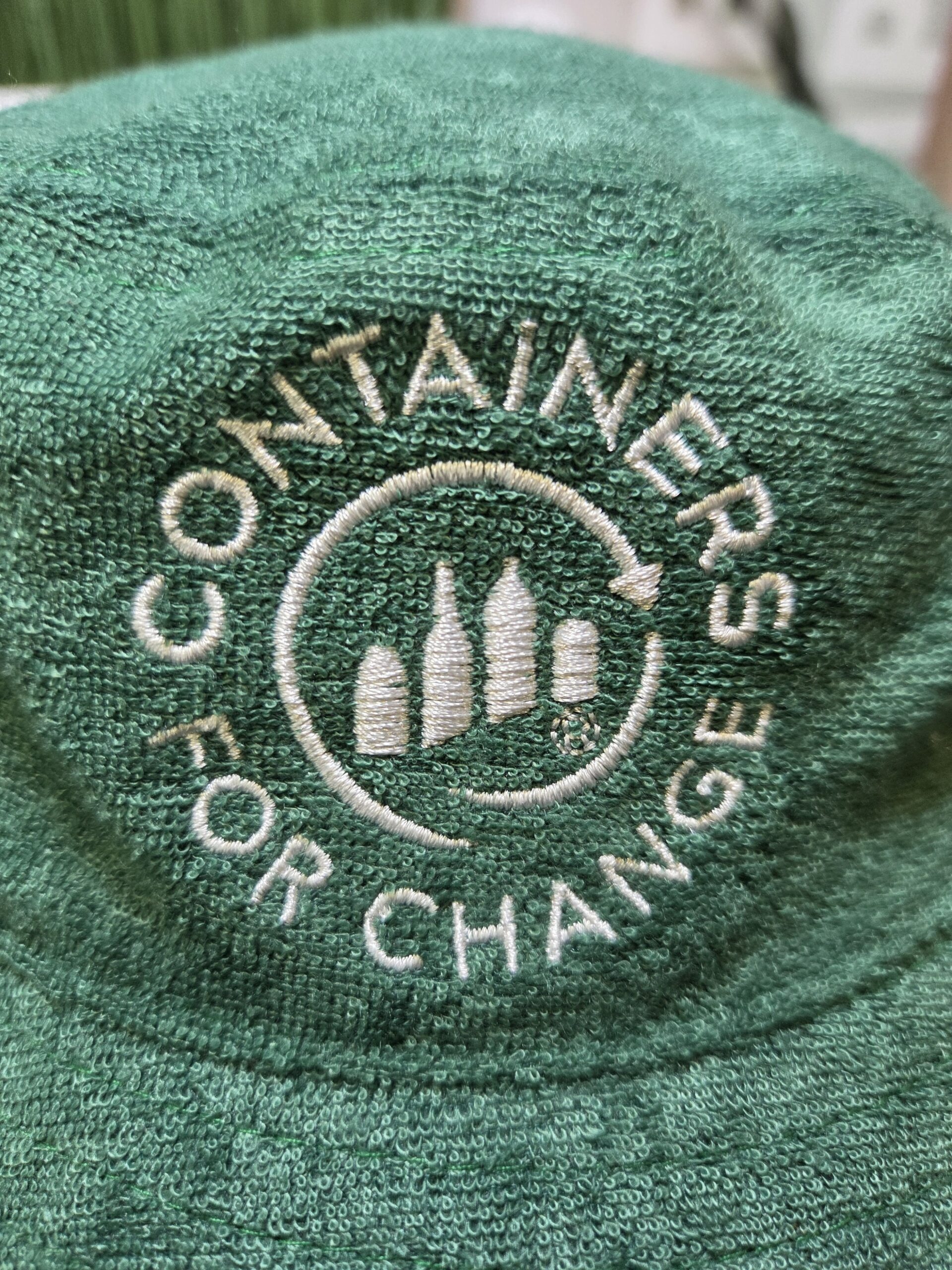 logo of containers for change