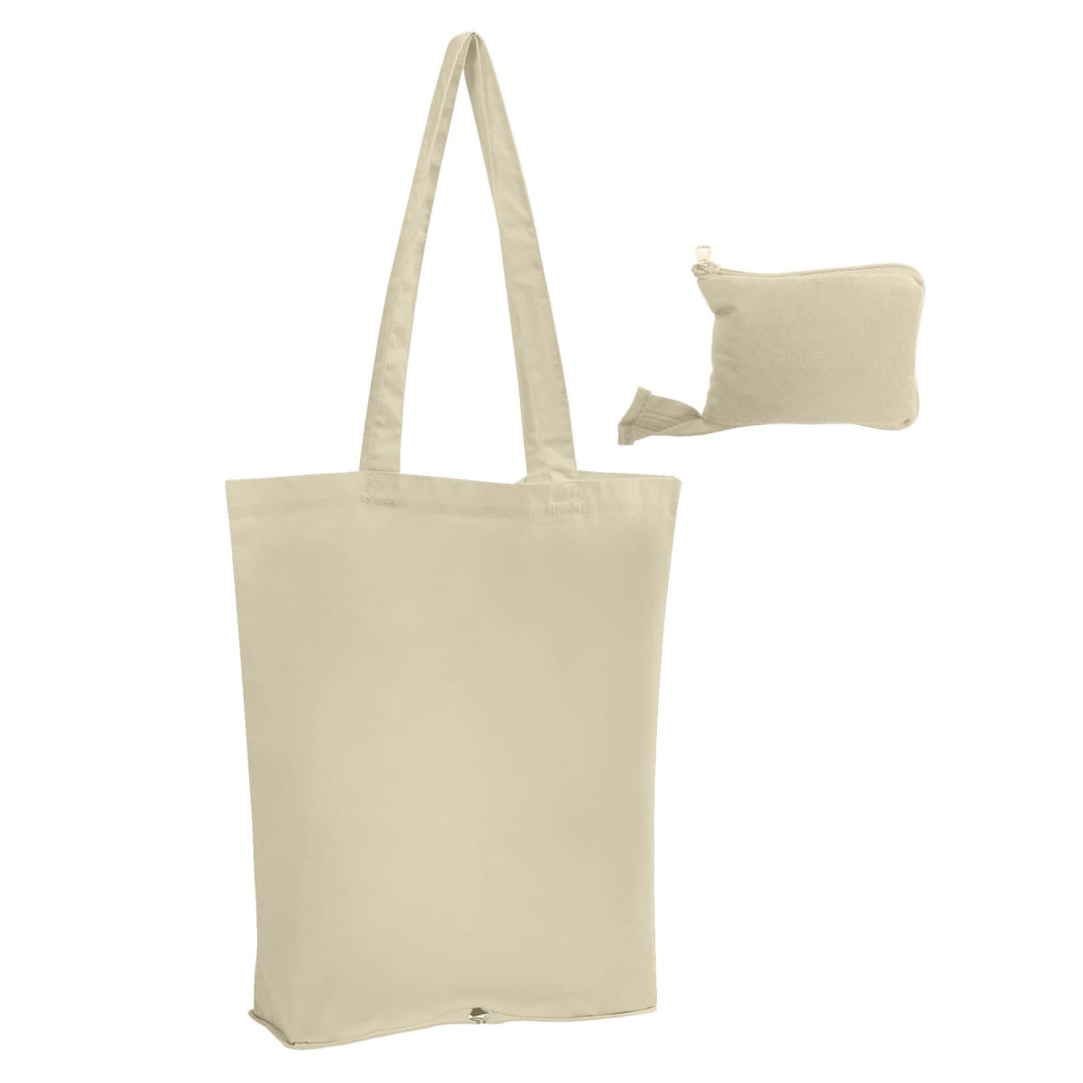 Event Eco Calico Bags - rush with matching zip pouch, perfect for event bags.