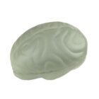 The Stress Toy Brain - rush in light green, shown from above on a white background.