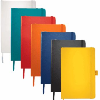 colourful notebooks