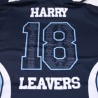 Year 12 School Leaver Hoodies: Navy, HARRY 18 & classmates’ names inside the number.
