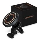 Magnetic phone car mount and black Ingenio product box with orange logo.