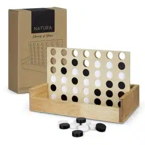 Wooden Four-in-a-Row Board Games