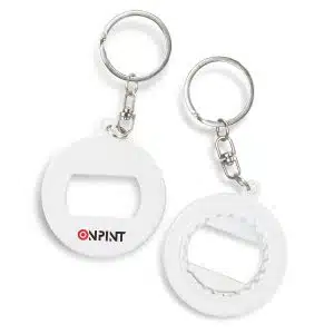 Presto 3-in-1 Metal Bottle Opener Keyrings