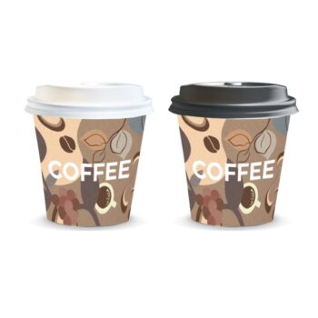 PE Lined Paper Coffee Cups - 180ml