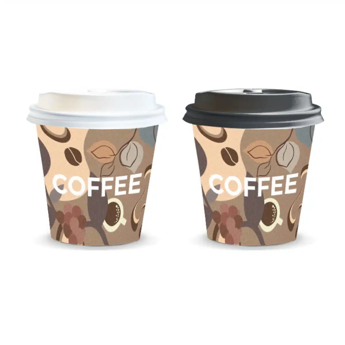 PE Lined Paper Coffee Cups - 180ml