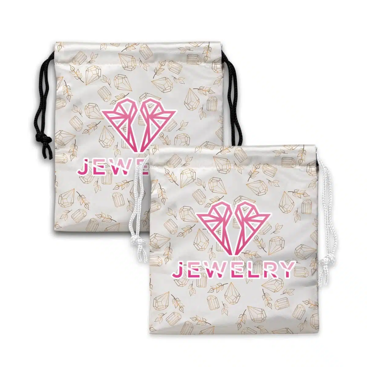 Small Satin Gift Drawstring Bags