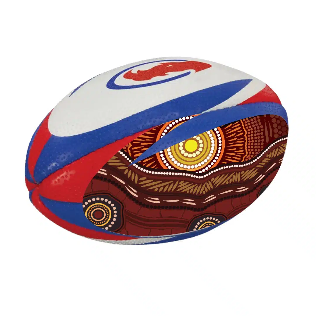 Aboriginal Art Rugby League Footballs