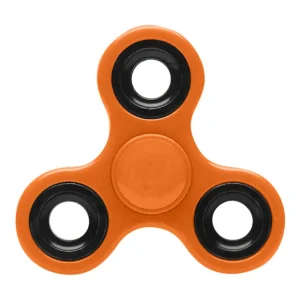 Fidget spinner with a printed centre cap