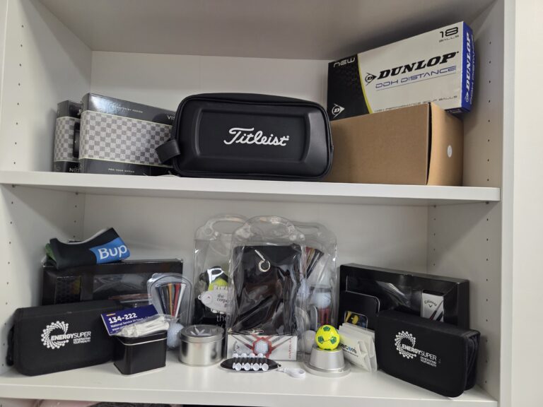 golf promotional items and accessories