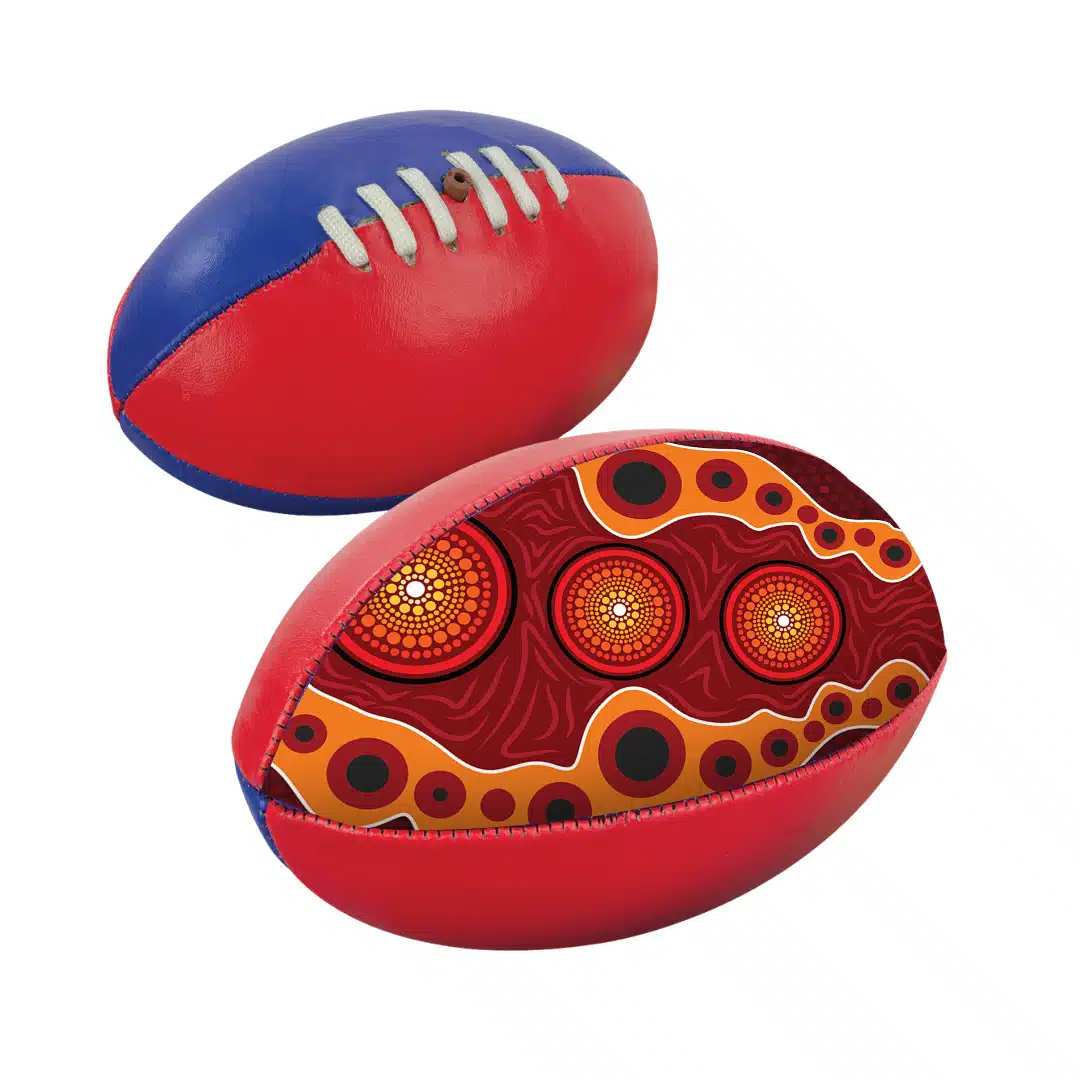Aboriginal Art AFL Footballs
