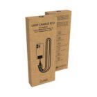 Two brown cardboard boxes of Lany Charge Eco phone adapter and charging/data cable.