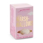 A pink box of Grounded Pleasures exquisite marshmallows, 50g, gluten free.