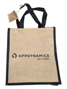 branded tote bag with logo