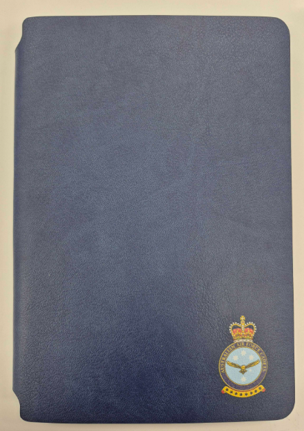 Debossed Custom Notebooks: Australian Air Force Canberra