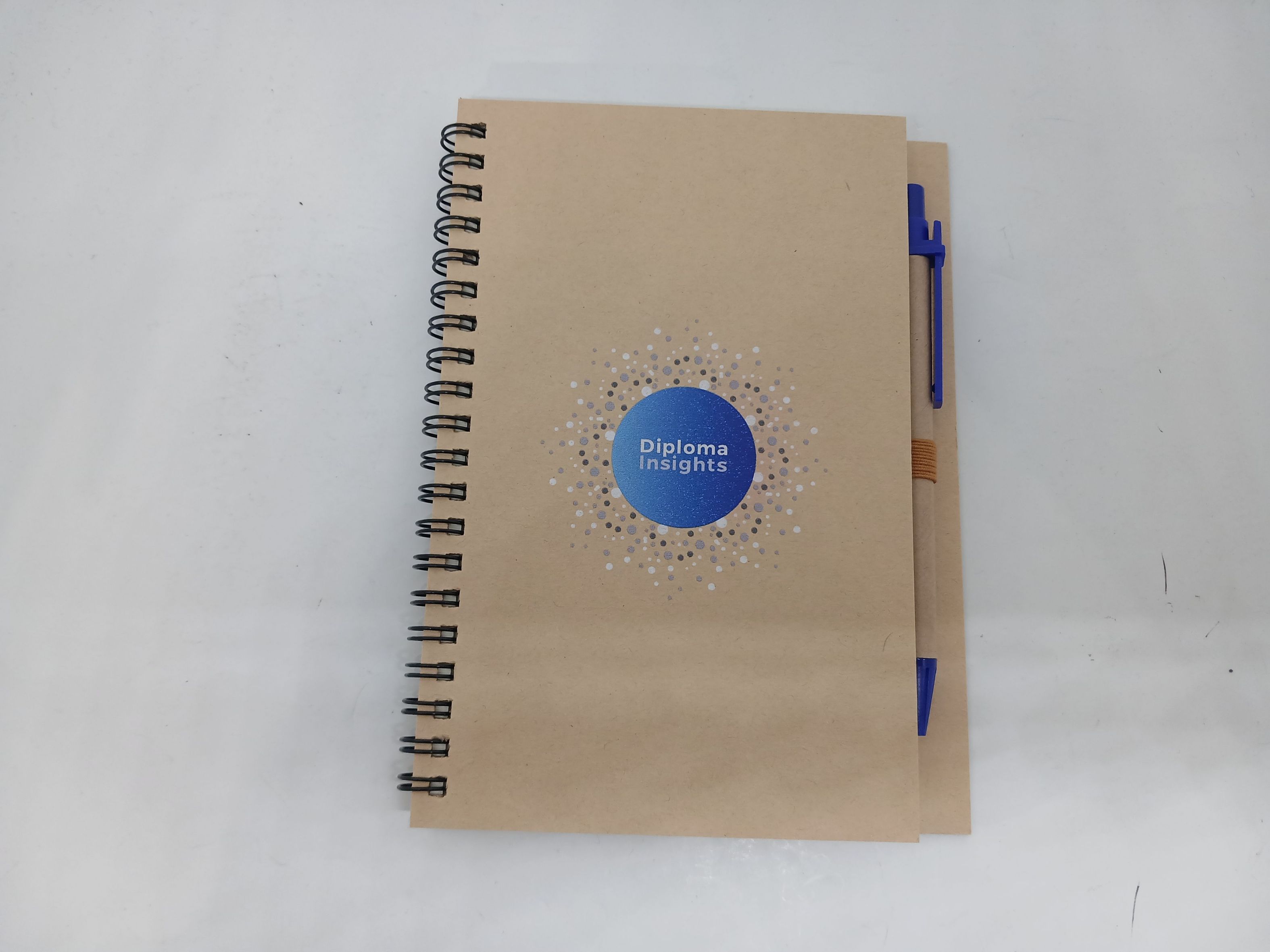 Diploma Insights recycled notebook and pen set