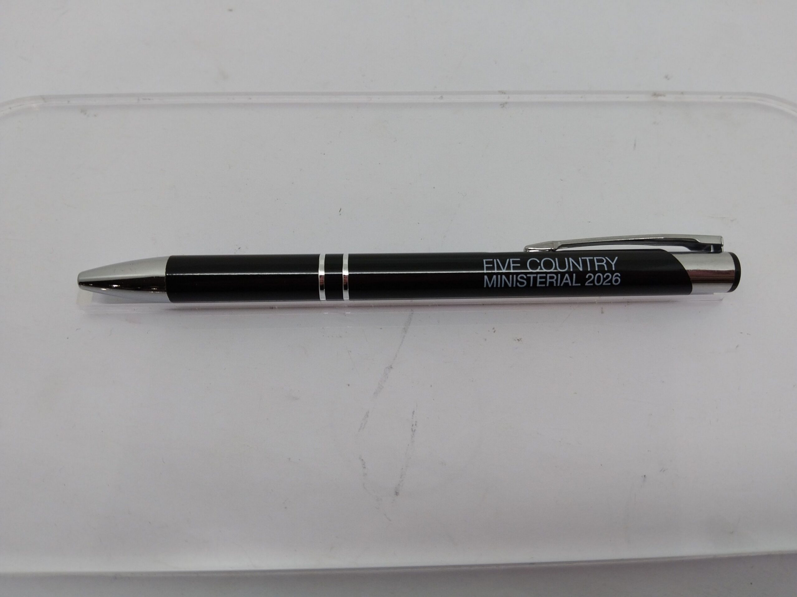 Branded notebooks and pens for the Department of Home Affairs