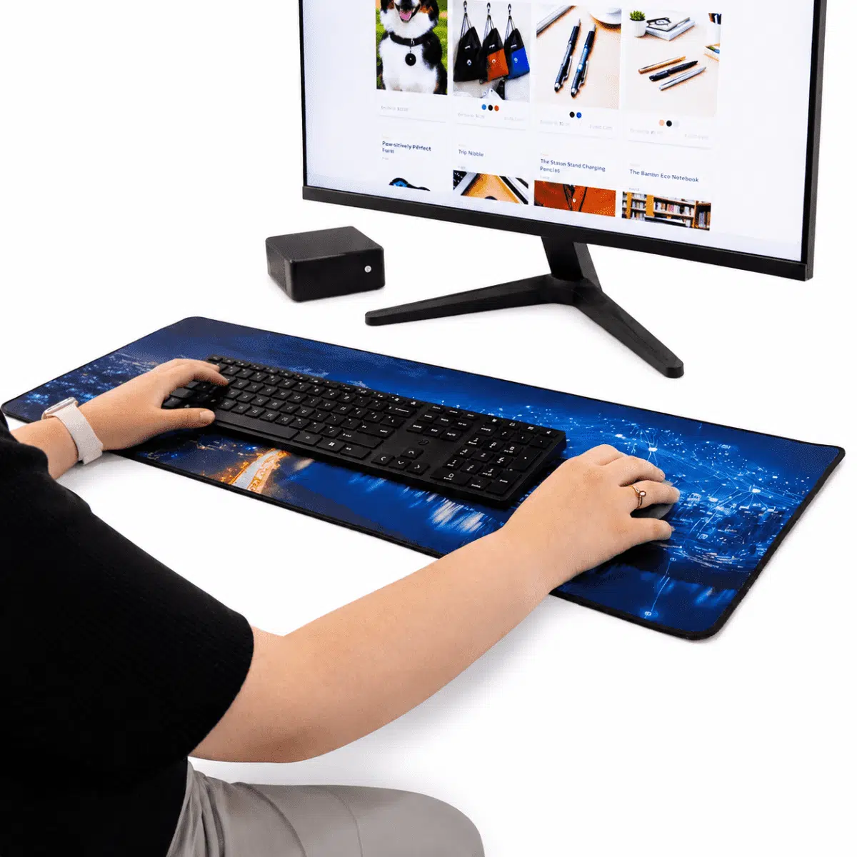 Elastic Desk Mats