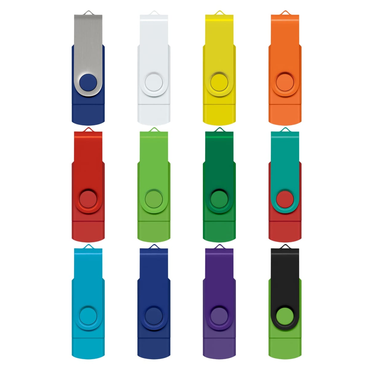 Twistra Dual Flash Drives - 8GB
