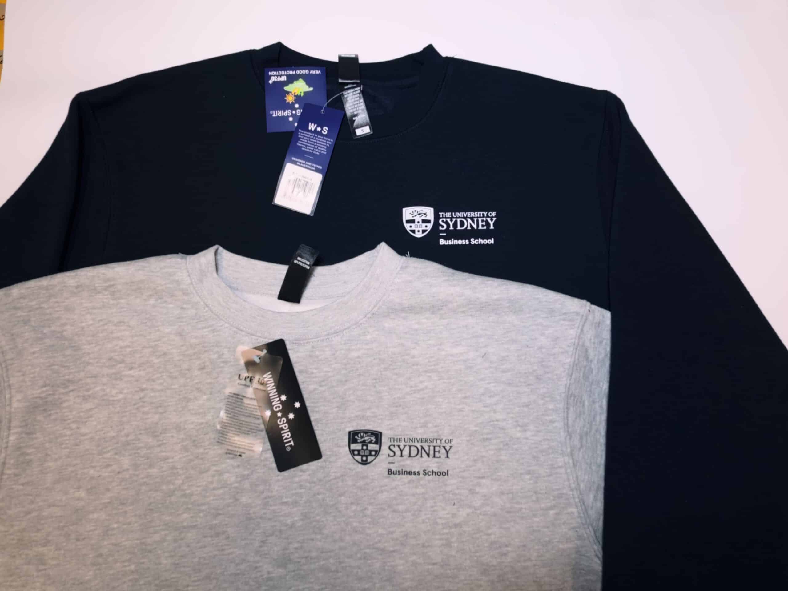 branded T-shirts with logo