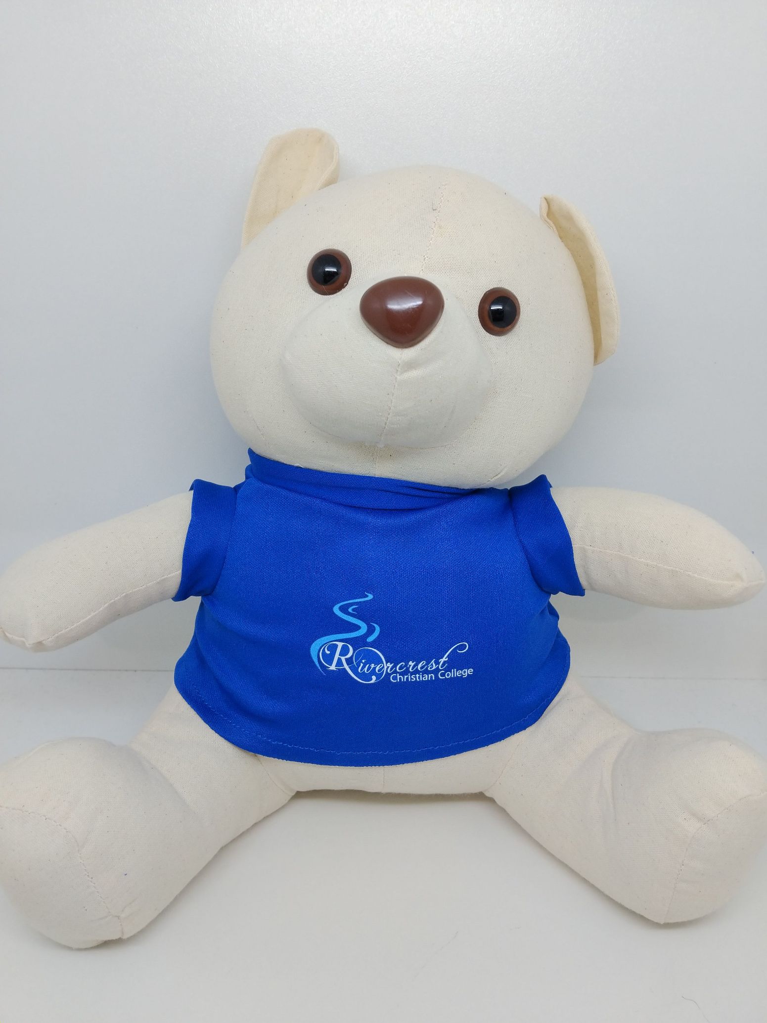Rivercrest Christian College branded Benji teddy bear