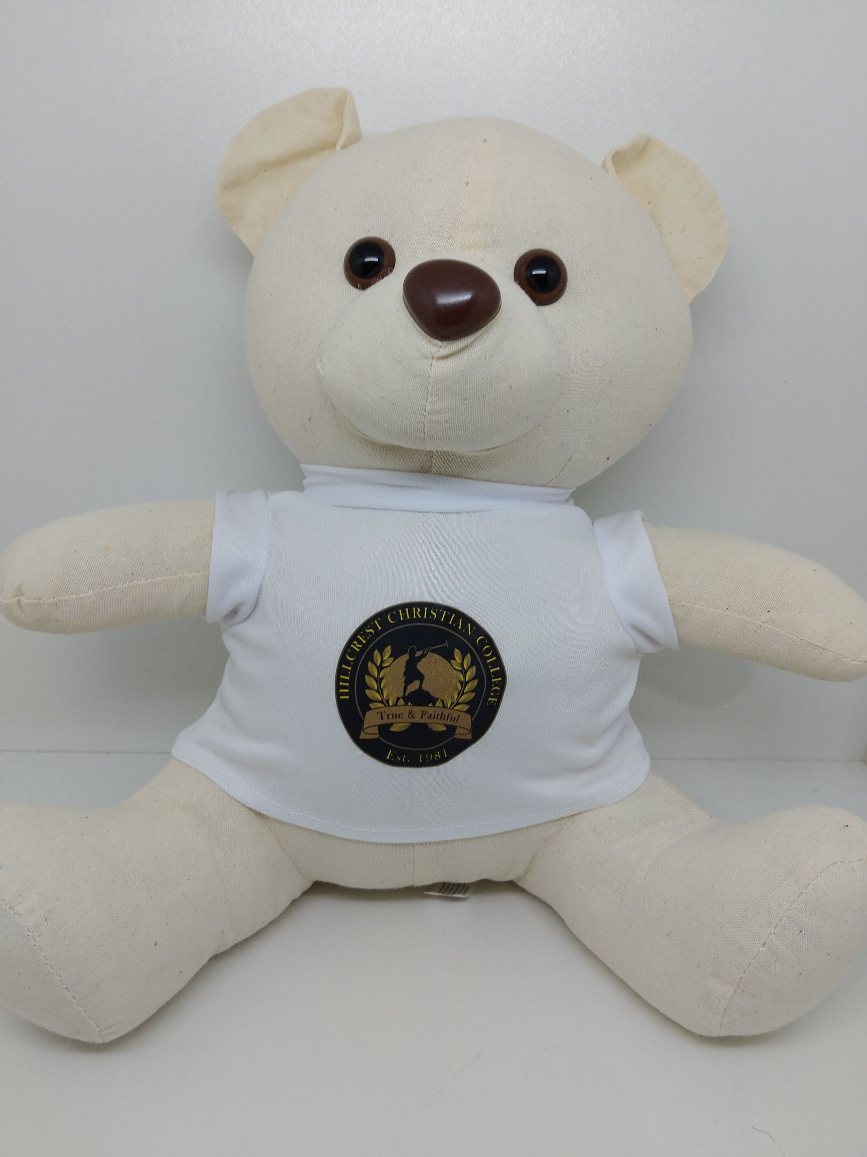 Hillcrest Christian College branded Benji teddy bear
