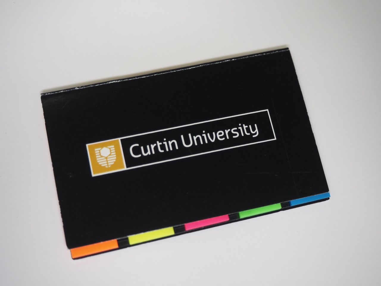 combo set with curtin university logo