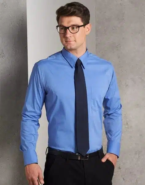 Custom embroidered business shirt