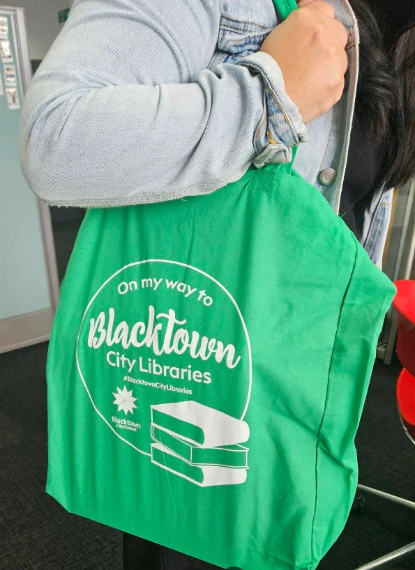 Blacktown City Council branded Mokko cotton tote bags