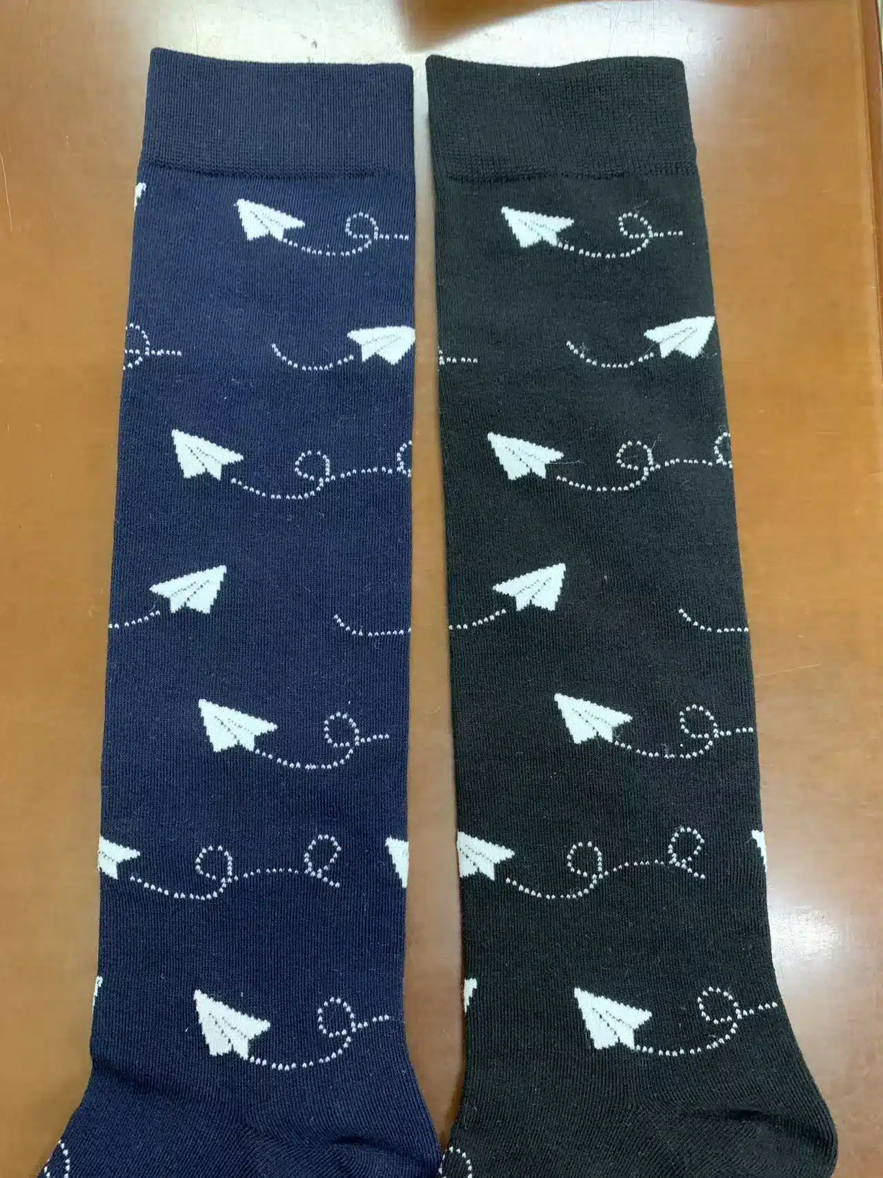 Custom knitted socks
