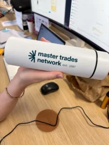 Master Trades Network thermal bottle