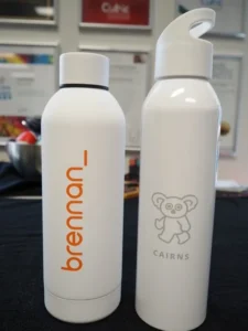 bottle water as ecommerce merch