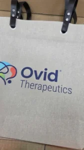 Ovid Therapeutics tote bags