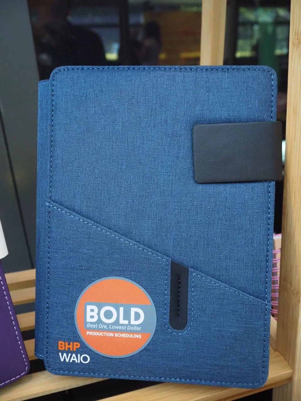 compendium branded with logo